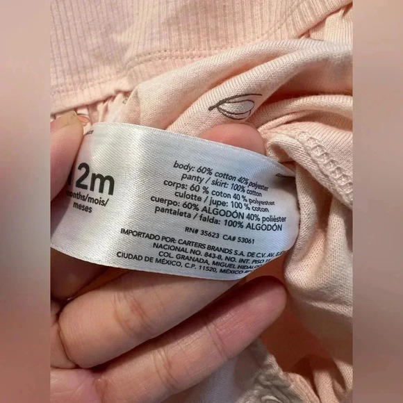 Carter's Baby Girl Pink Dress Size 12M NWT - Picture 5 of 6